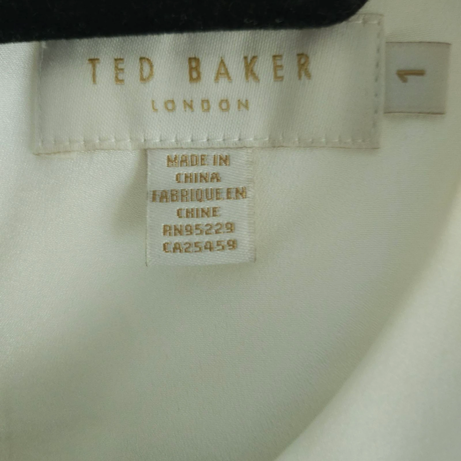 Blusa de voile branca Ted Baker – photo 3